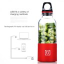 500ML Portable Electric Juicer Cup USB Rechargeable Automatic Juice Maker