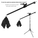 Camera Cross Arm Telescopic Boom Arm Studio Photo Stand Top Light Support