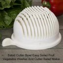 Salad Cutter Bowl Easy Salad Fruit Vegetable Washer And Cutter Salad Maker