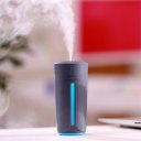 Cup Shape USB Charging Car Office Air Humidifier With Colorful Night Light