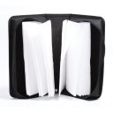 128 Disc CD Box DVD Storage Case Carrying Bag Organizer PU Leather Holder