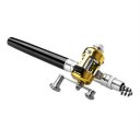 Lightweight Portable Pen Rod Fishing Set Telescopic Fishing Rod Pole + Reel