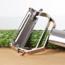 Multifunction Stainless Steel Vegetable Peeler Double Planing Grater Kitchen