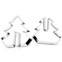 8PCS/SET Stainless Steel 3D Cookie Cutter DIY Home Kitchen Baking Mould