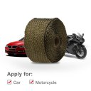 High Heat Insulation Exhaust Pipe Wrap Tape Cloth for Auto Car Motorcycle