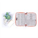 Compact Size Waterproof Nylon Wire Digital Data Cable Storage Bag Organizer