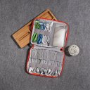 Compact Size Waterproof Nylon Wire Digital Data Cable Storage Bag Organizer