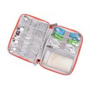 Compact Size Waterproof Nylon Wire Digital Data Cable Storage Bag Organizer