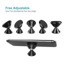 Dumbbell Shape Universal Mini Magnetic Car Mobile Phone Holder Aluminum Alloy