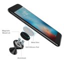 Dumbbell Shape Universal Mini Magnetic Car Mobile Phone Holder Aluminum Alloy