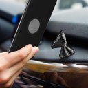 Dumbbell Shape Universal Mini Magnetic Car Mobile Phone Holder Aluminum Alloy