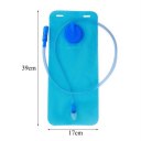 Non-Toxic Outdoor Travel TPU Foldable Water Bladder Bag For Camping Hiking