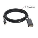 USB-C Type-C to HDMI Cable Universal Video Cable Adapter Support HD 1080P 4K