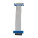 PCI-E Riser Card Extender Male To Female Extension Cable Ribbon Adapter