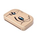 Portable Women False Eyelash Storage Box Dustproof Plastic Makeup Beauty Case