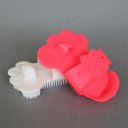 Palm Shaped Pet Bath Brush Dog Rubbing Brush Pet Shower Gloves Massage Brush