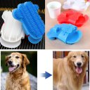 Palm Shaped Pet Bath Brush Dog Rubbing Brush Pet Shower Gloves Massage Brush