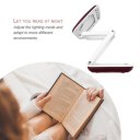 Foldable Desktop Magnifier Lamp Magnifying Glass 3X Magnification For Reading