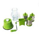 Multi-function Vegetables Fruit Cutter Manual Drum Slicer Shredders Grinder