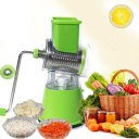 Multi-function Vegetables Fruit Cutter Manual Drum Slicer Shredders Grinder