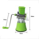 Multi-function Vegetables Fruit Cutter Manual Drum Slicer Shredders Grinder