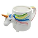 3D Animal Shape Ceramic Cup Colorful Horse Shape Water Cup Cartoon Tea Cup