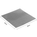 Grid Shape BBQ Mat for Outdoor Activities-Heat Resistance and Non-stick