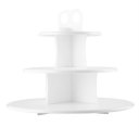 Kitchen 3-Layer Cake Pop & Cupcake Stand Safe Food Grade Plastic Cupcake Stand