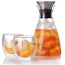 250ML Heat Resistant Double Wall Glass Cup Tea Drink Cup Insulated Clear Glass