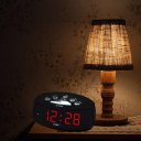 0.9inch Display LED Alarm Digital Clock Electronic Desktop Digital Table Clock