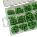 270PCS Green Rubber O-Ring Assortment Oil Seal Gaskets For Air Cylinder Valve