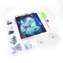 30*30cm DIY Diamond Paint Two Unicorn Embroidery Cross Stitch Home Decor 6334