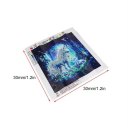 30*30cm DIY Diamond Paint Two Unicorn Embroidery Cross Stitch Home Decor 6334