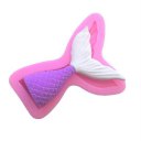 Mermaid Fishtail Shaped Cake Mold Soft Silicone DIY Baking Fondant Mold Tool