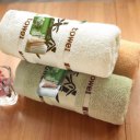 Natural Dye Bamboo Fiber Face Cleaning Towel Hotel Sports Use Absorbent Towels