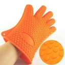 High Temperature Heat Resistant Home Kitchen Barbecue Oven Gloves Silicone