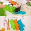 High Temperature Heat Resistant Home Kitchen Barbecue Oven Gloves Silicone