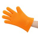 High Temperature Heat Resistant Home Kitchen Barbecue Oven Gloves Silicone