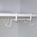 8 Hook Rack Bathroom Kitchen Hanging Organizer Coffee Water Cup Storage Holder