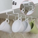 8 Hook Rack Bathroom Kitchen Hanging Organizer Coffee Water Cup Storage Holder