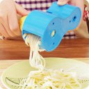 Dual Size Spiral Vegetable Cutter Ribbon Noodle Slicer Useful Kitchen Tool