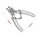 4 IN 1 Multifunctional Retaining Ring Pliers Auto-lock Snap Ring Pliers