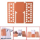 Home Convenient Clothes Folder Organizer Plastic Quick Shirt Folding Board