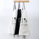 Cotton Unisex Apron Commercial Restaurant Barbecue Cooking Halterneck Aprons