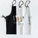 Cotton Unisex Apron Commercial Restaurant Barbecue Cooking Halterneck Aprons