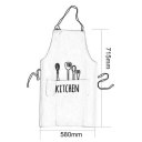 Cotton Unisex Apron Commercial Restaurant Barbecue Cooking Halterneck Aprons