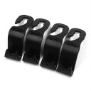 4PCS/SET Universal Car Seat Back Hooks Hangers Car Headrest Mount Holders