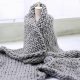 Hand Made Thick Knitting Line Braided Carpet Bedroom Rug Kids Soft Nap Blanket