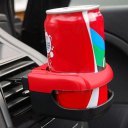 Universal Auto Car Vehicle Drink Cup Holder Bottle Rack Air Outlet Mount Clip