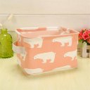 Fabric Storage Basket Box Home Supplies Sundries Container Holder Desktop